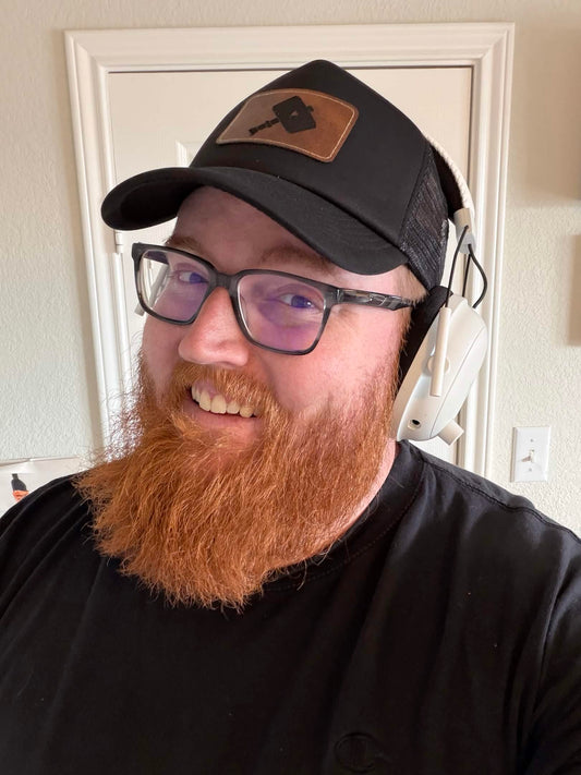 Leather Patch Trucker Hat
