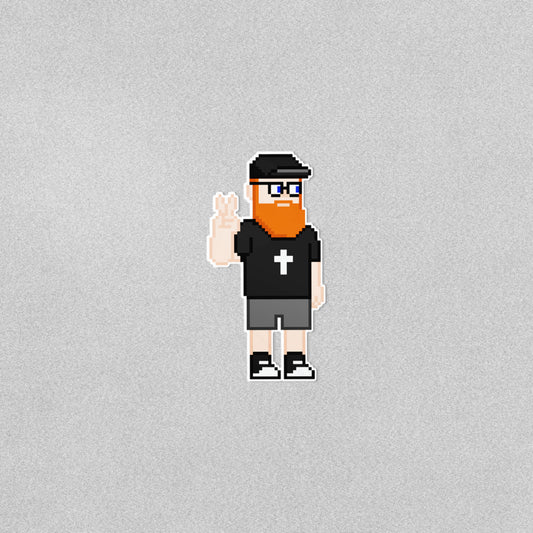 Pixel Dill Sticker